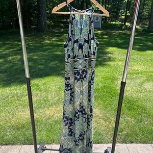 NWOT ⭐️ London Times Paisley Maxi Dress Size 8